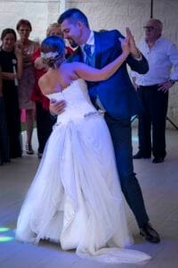 El primer baile de recién casados. Baile de bodas